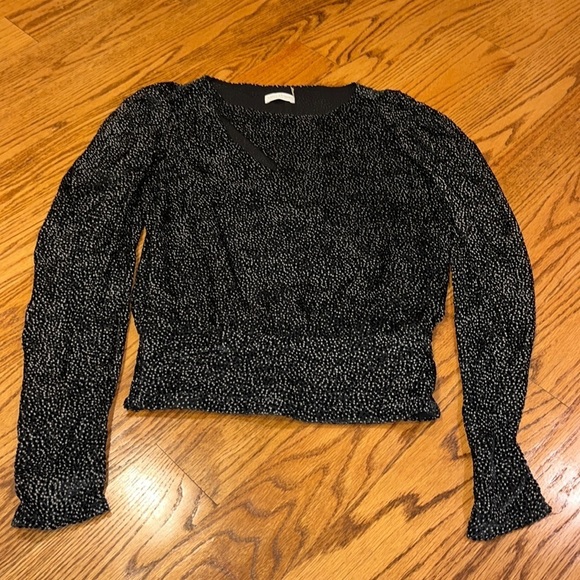 Ramy Brook Woman’s Black Printed Top Size XS - Picture 1 of 6